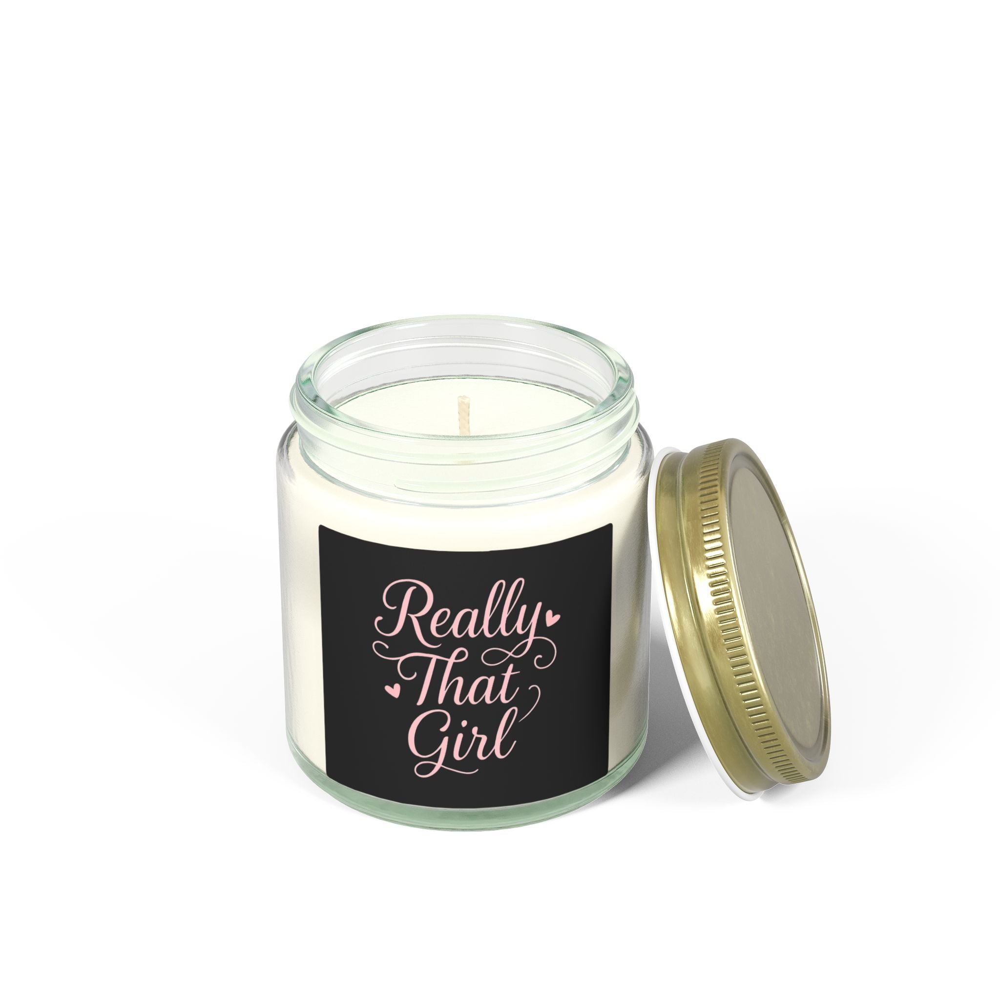Really That Girl Coconut Apricot Wax Candle- Scented (4oz, 9oz)