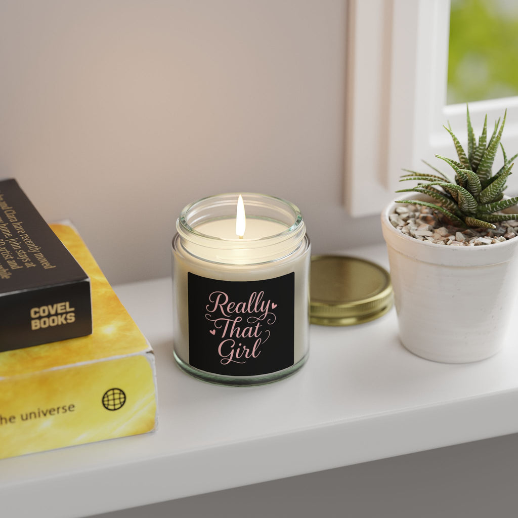 Really That Girl Coconut Apricot Wax Candle- Scented (4oz, 9oz)