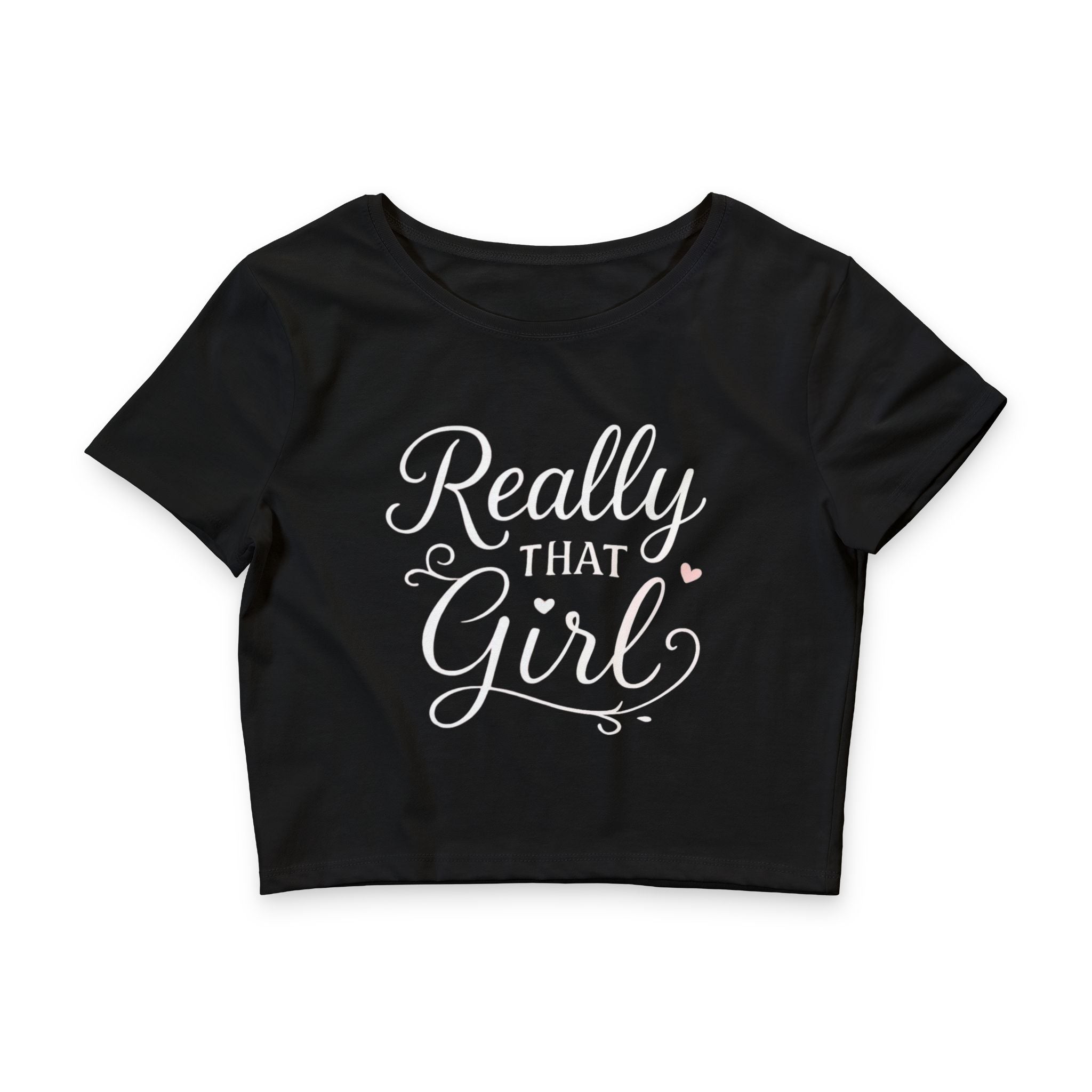 Really That Girl Crop Tee