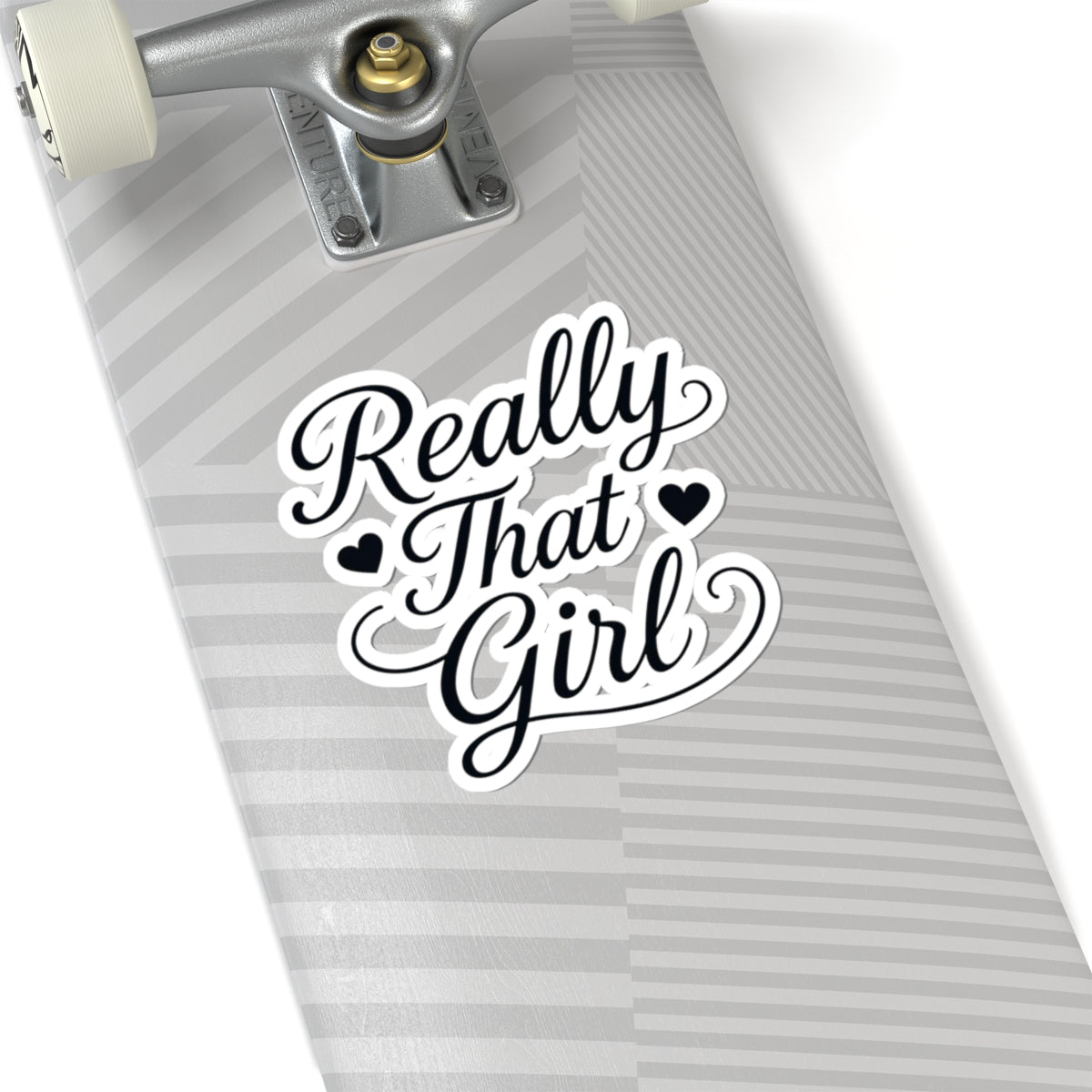 Really That Girl Kiss-Cut Sticker