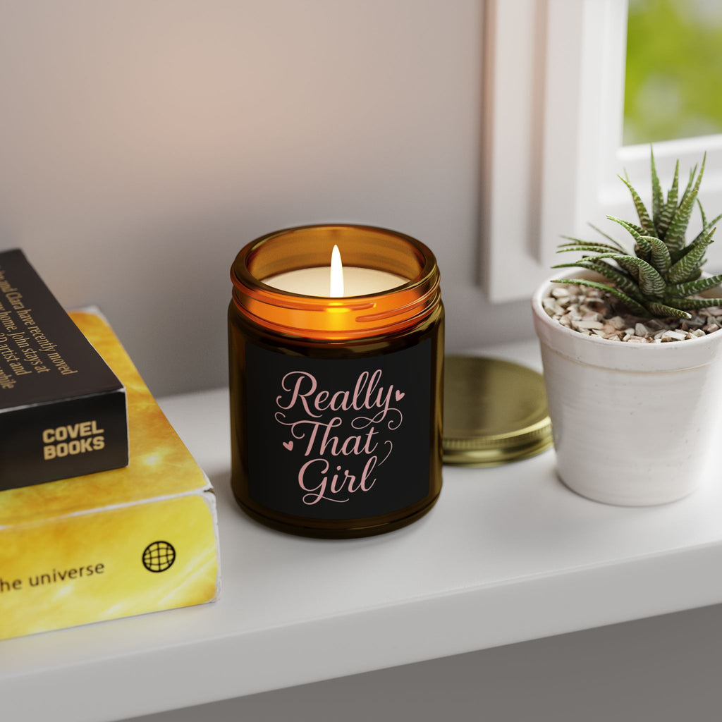 Really That Girl Coconut Apricot Wax Candle- Scented (4oz, 9oz)