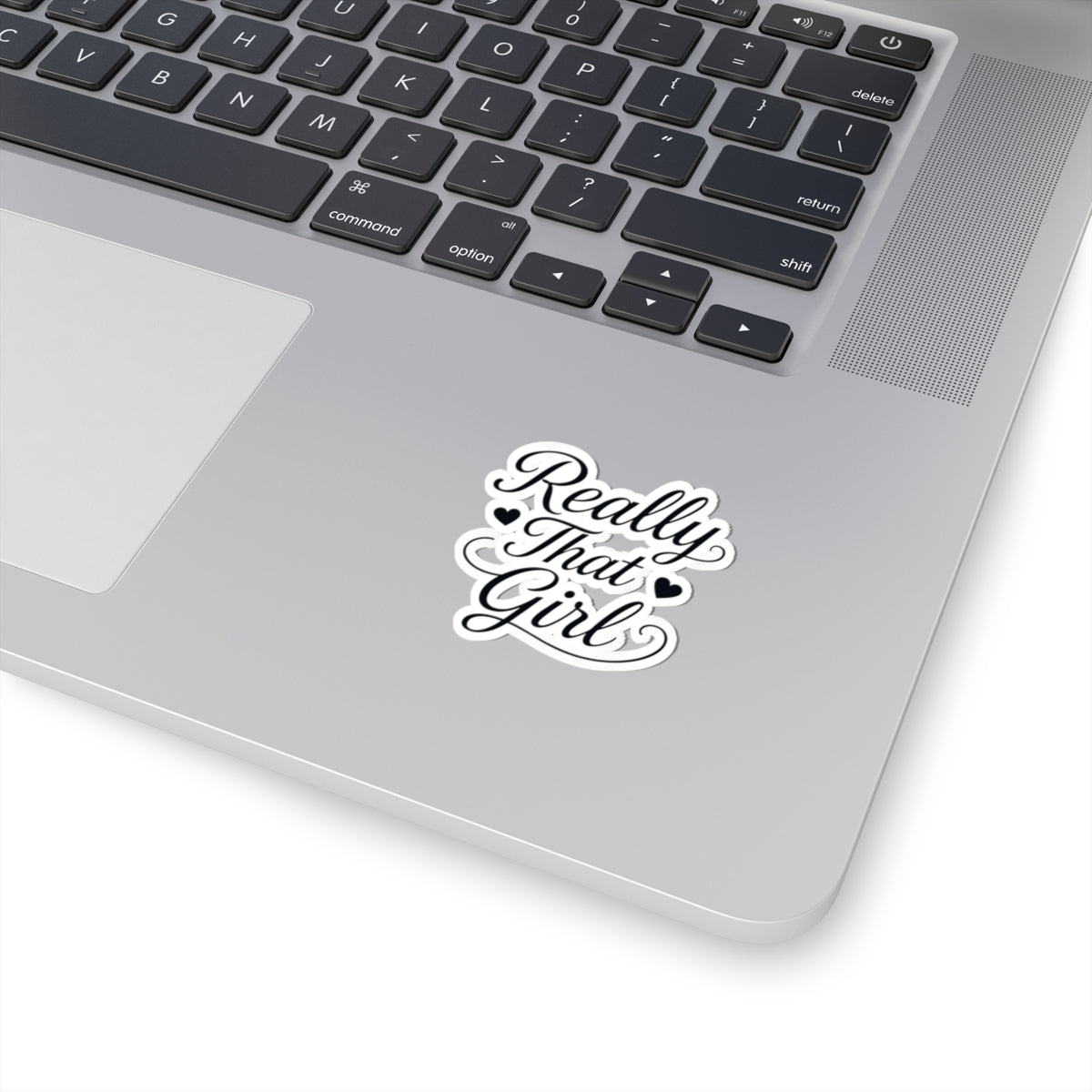 Really That Girl Kiss-Cut Sticker