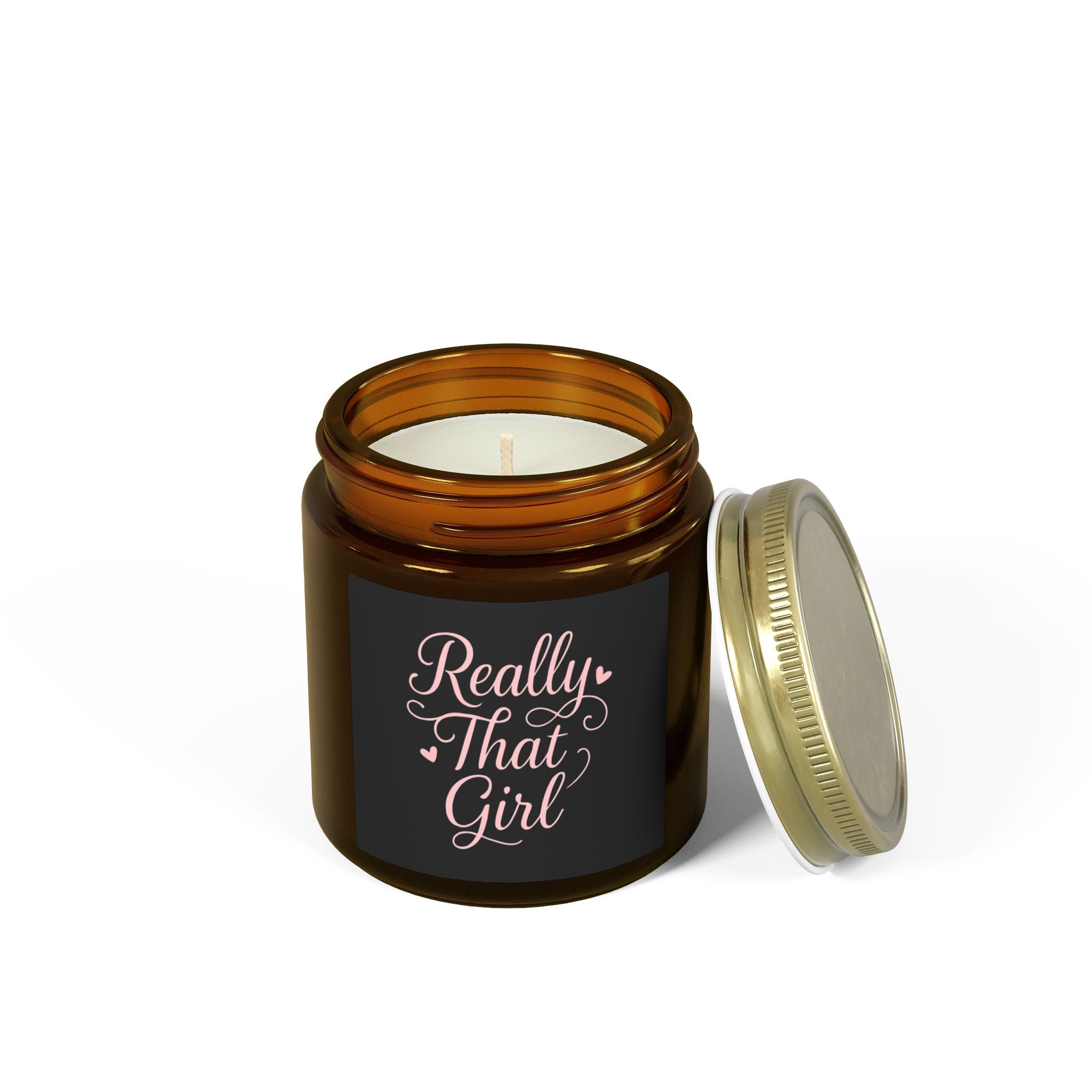 Really That Girl Coconut Apricot Wax Candle- Scented (4oz, 9oz)