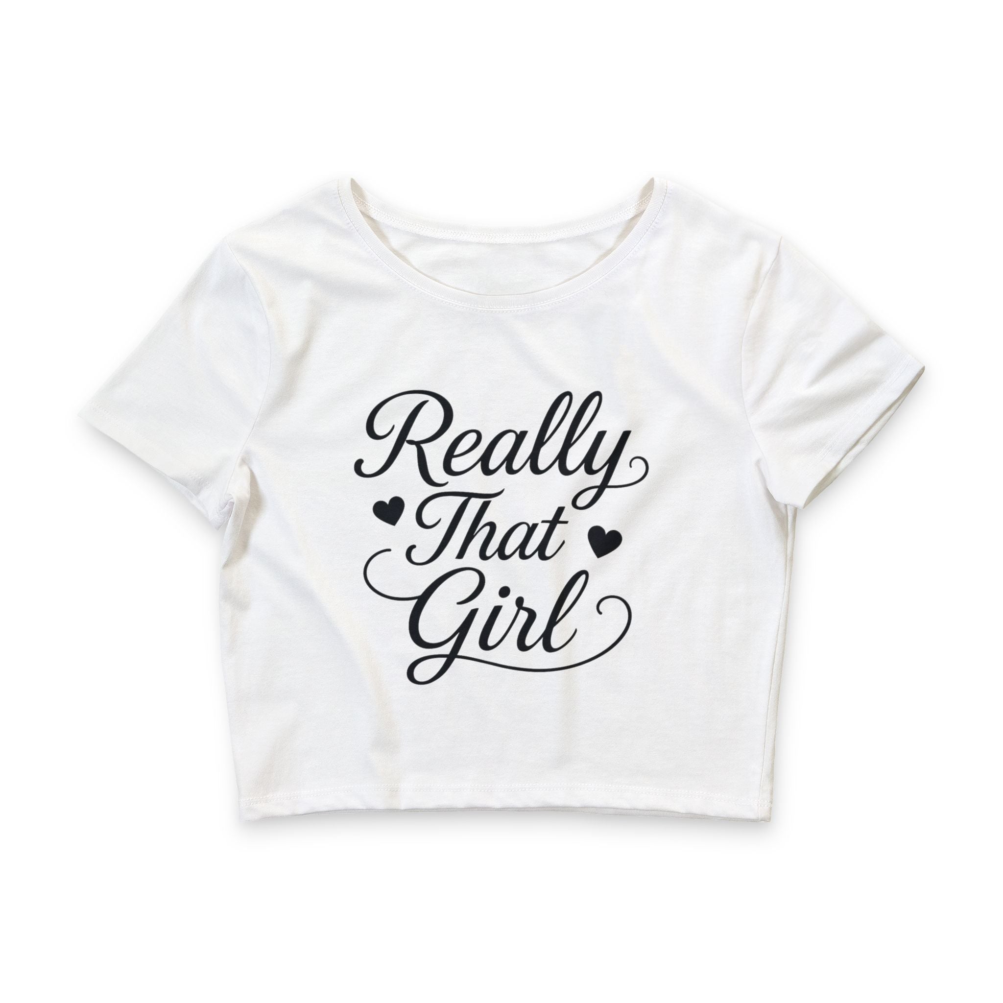 Really That Girl Crop Tee