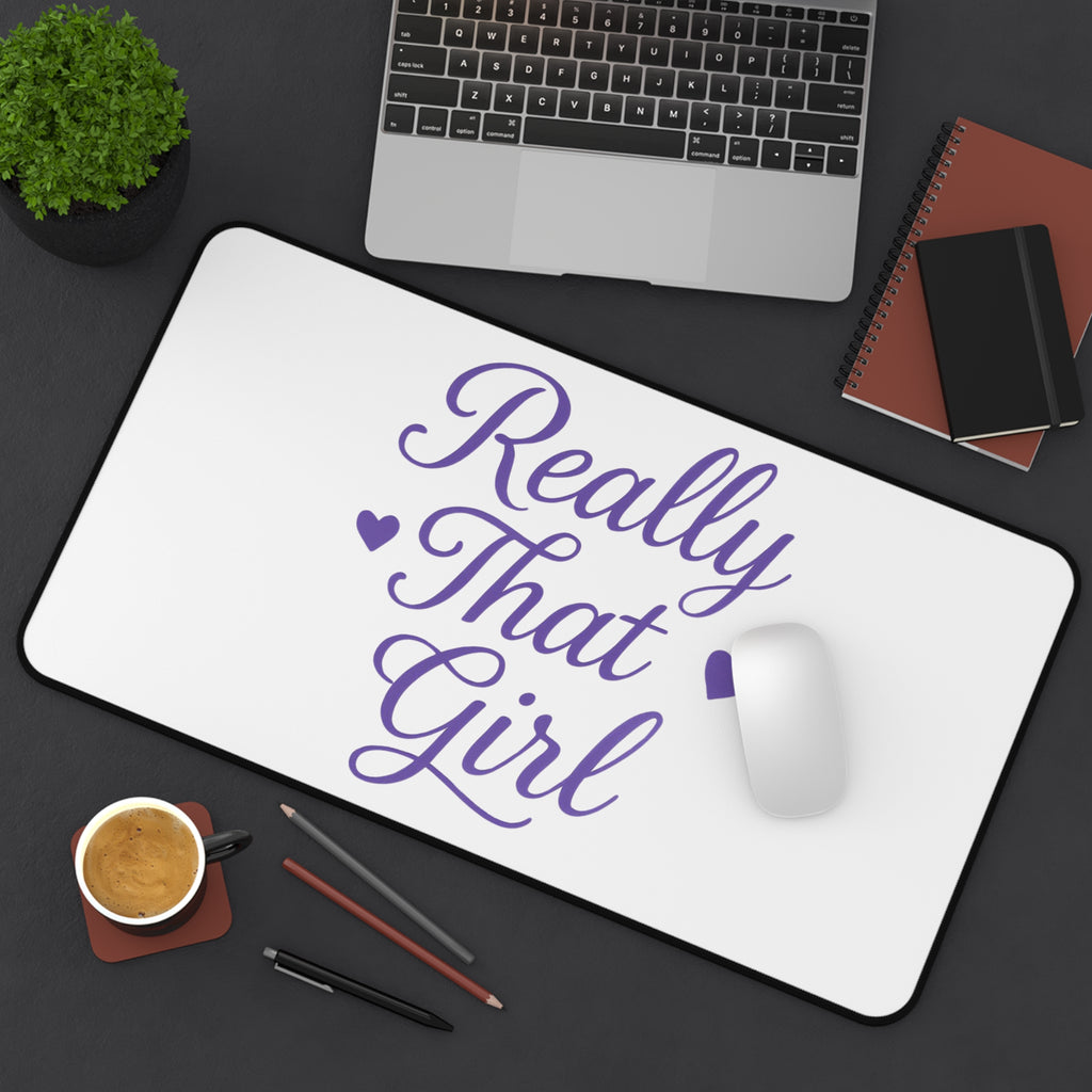 Really That Girl Desk Mat
